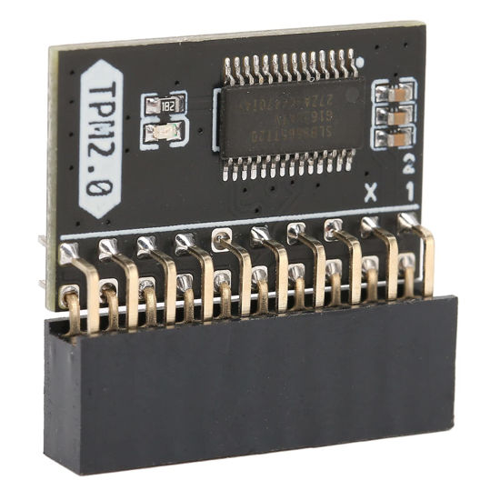 Picture of TPM 2.0 Encryption Security Module, 20-1Pin 2 10P 2.54mm Pitch TPM 2.0 Security Module for Gigabyte, for ASUS