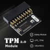 Picture of TPM 2.0 Encryption Security Module, 20-1Pin 2 10P 2.54mm Pitch TPM 2.0 Security Module for Gigabyte, for ASUS