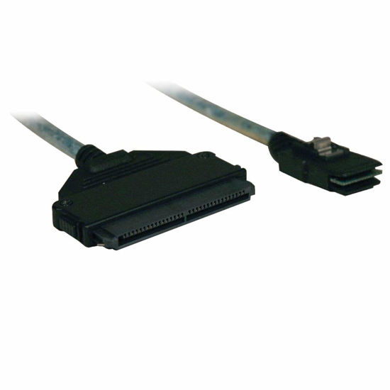 Picture of Tripp Lite Internal SAS Cable, mini-SAS (SFF-8087) to 4-in-1 32pin (SFF-8484), 3-ft (1M).(S510-003)