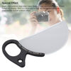 Picture of 79mm Handheld Special Effect Filter,Half Round Split Diopter Prism,Optical Glass Filter,Foreground Blur Prism Filter for Focus 35‑85mm DSLR Accessories (79mm)