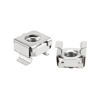 Picture of uxcell 55 Pack, M6 Cage Nut, 304 Stainless Steel for Server Shelf Cabinet