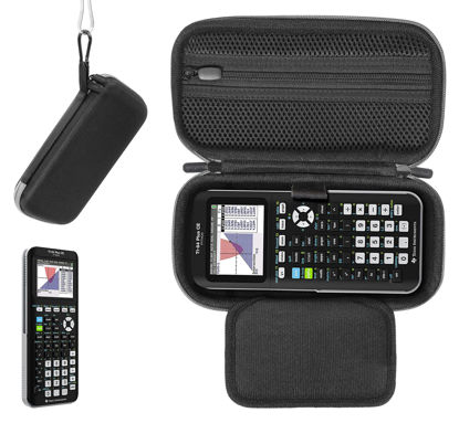 Picture of CaseSack Graphing Calculator Case for Texas Instruments TI84 Plus, TI84, TI83, TI89, TI-Nspire CXII/TI Nspire CX CAS/TI Nspire CX, Stationary mesh Pocket, Pen/Pencil Holder