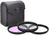 Picture of Xit 55mm Filter Kit (UV-CPL-FLD) for Sony Cyber-Shot DSC-H400 DSC-HX400 DSC-HX300 Alpha A450 A390 A380 A230 A200 A99 A77 A65 A58 A57 A35 A33 FDR-AX53