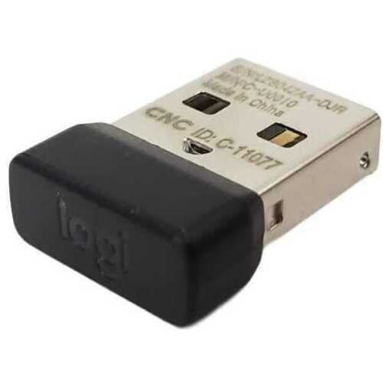 Picture of Logitech Wireless USB Nano PC Receiver Cu0010 Dongle C-11077 Adapter for Keyboard and Mouse, Non-Unifying 993-001106
