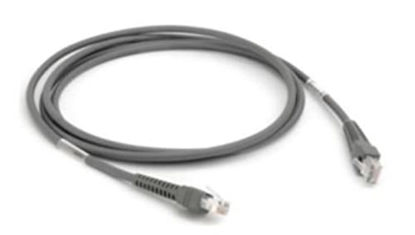 Picture of ZEBRA Serial Cable - DB-9 (F) to RJ-45 (10 pin) (M) - 6.6 ft
