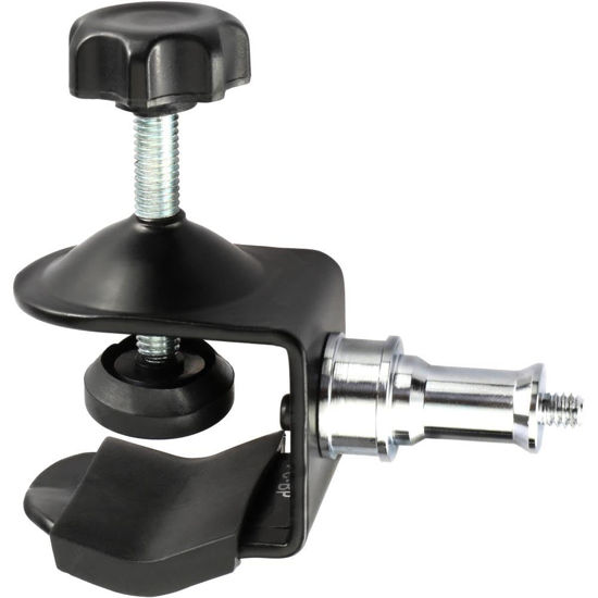 Picture of Impact Heavy-Duty Pole Clamp with Baby Pin & 1/4"-20 Screw - Ultimate Adjustable Mount for Lighting Stands, Studio Gear, and Camera Accessories - Secure and Versatile Clamp for Professional Use