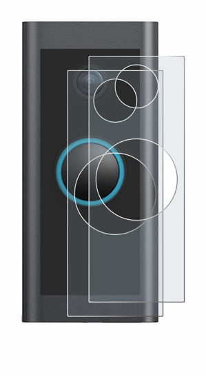 Picture of brotect Screen Protection Film 2-Pack Compatible with Ring Video Doorbell Wired Anti Glare Screen Protector [Matte, Scratch Proof]
