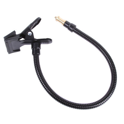Picture of Foto4easy 50cm Photo Studio Lighting Light Stand Flexible Gooseneck Tube with Heavy Duty Clamp at The End & a 1/4" Male Thread at The Other End