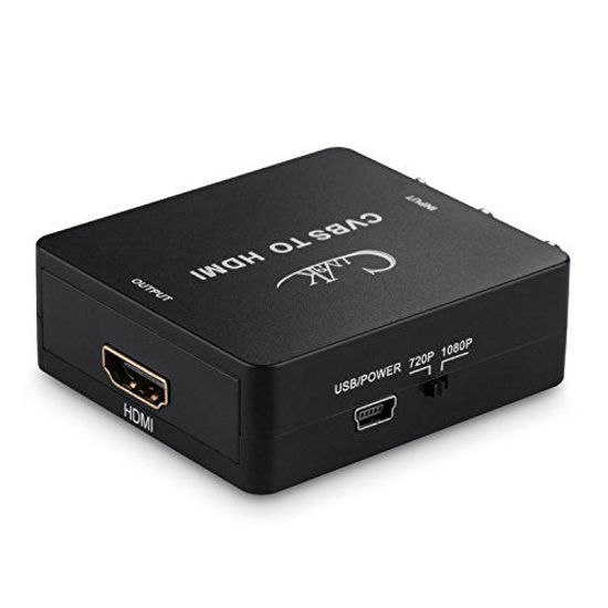GetUSCart- RCA to HDMI, Cingk 1080P Mini RCA Composite CVBS AV to HDMI ...