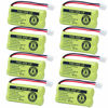 Picture of QBLPOWER BT18433 BT28433 2.4v 500mAh Ni-Mh Phone Battery Rechargeable Compatible with AT&T Vtech BT-8300 BATT-6010 BT184342 BT284342 BT1011 BT1018 BT1022 BT1031 89-1326-00-00 CPH-515D(8 Pack)