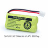 Picture of QBLPOWER BT18433 BT28433 2.4v 500mAh Ni-Mh Phone Battery Rechargeable Compatible with AT&T Vtech BT-8300 BATT-6010 BT184342 BT284342 BT1011 BT1018 BT1022 BT1031 89-1326-00-00 CPH-515D(8 Pack)