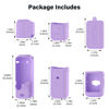 Picture of TYUANDOUER Pocket 3 Case, Soft Silicone Protective Case Cover Compatible with DJI Osmo Pocket 3 Creator Combo, Lightweight Osmo Pocket 3 Screen Protector Grip Cover Accessories - Purple