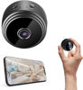 Picture of Mini Smart WiFi Camera 1080P Wireless Home Security Surveillance Car Tiny Nanny Cam, Small Portable Dog Pet Baby Cameras for Indoor Outdoor Black