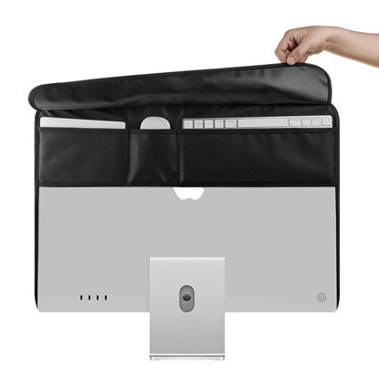 Picture of Protect Dust Cover for 24 Inch iMac, iMac Display Apple All-in-one Computer Screen Protector (Black)