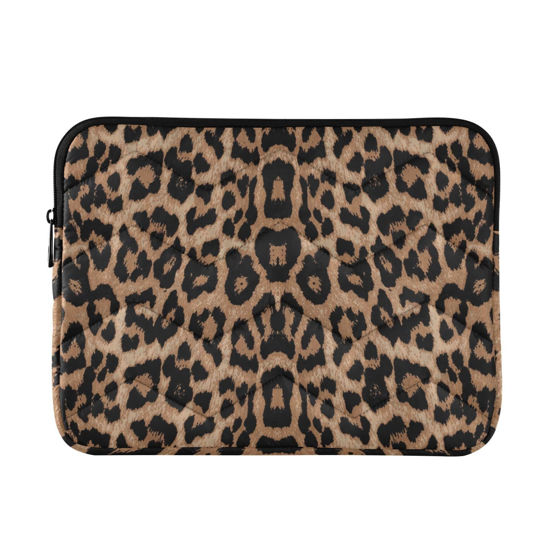 Picture of ALAZA Cheeteh Leopard Print Animal Laptop Sleeve Case 13, 13.3, 14 inch, Computer Cases for Pad Tablet, Waterproof Briefcase Bag