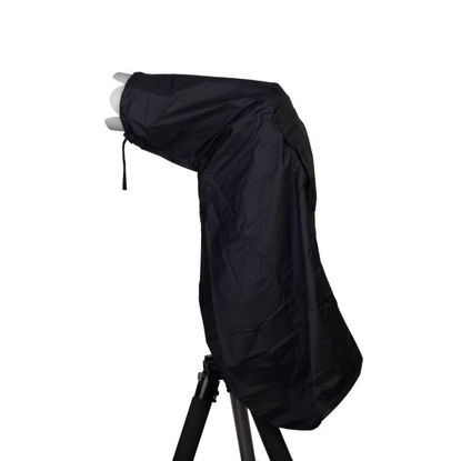Picture of BOYIYUEQI Waterproof Camera Raincoat Nylon Transparent TPU Camera Rain Cover Dustproof Protector for DSLR Camera for Canon/Nikon/Sony (black)