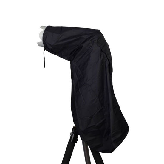Picture of BOYIYUEQI Waterproof Camera Raincoat Nylon Transparent TPU Camera Rain Cover Dustproof Protector for DSLR Camera for Canon/Nikon/Sony (black)