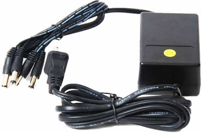 Picture of VideoSecu 12V DC CCTV Security Camera Power Supply Adapter with 4 (2.1mm) Channel Connectors Port 1I0