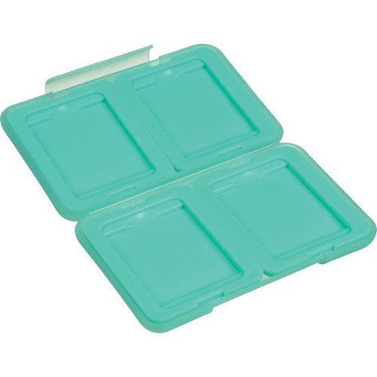 Picture of Ruggard Memory Card Case for 4 Compact Flash Cards (Light Green)
