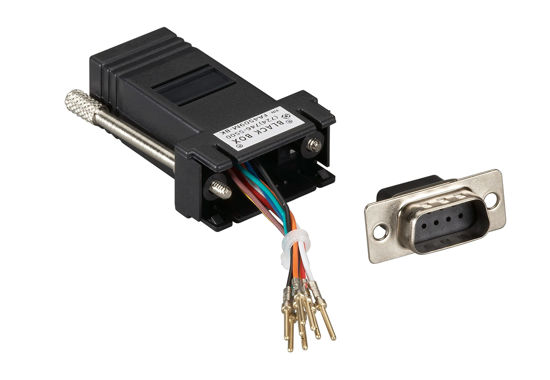 Picture of Black Box FA4509M-BK Modular Adapter Kits (UNASSEMBLED), DB9