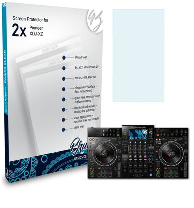 Picture of Bruni Screen Protector compatible with Pioneer XDJ-XZ Protector Film, crystal clear Protective Film (2X)