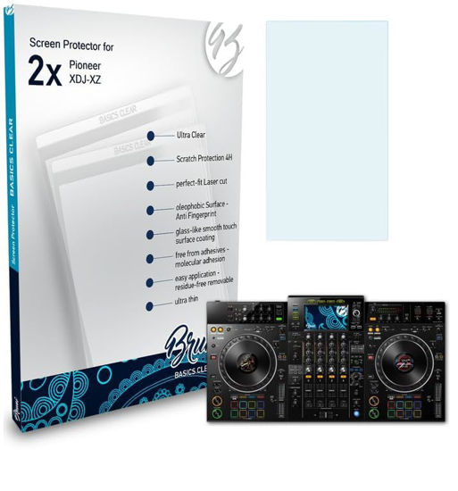 Picture of Bruni Screen Protector compatible with Pioneer XDJ-XZ Protector Film, crystal clear Protective Film (2X)