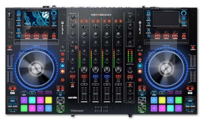 Picture of Bruni Screen Protector compatible with Denon DJ MCX8000 Protector Film, crystal clear Protective Film (Set of 2)