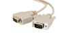 Picture of C2G 02713 DB9 M/F Serial RS232 Extension Cable, Beige (15 Feet, 4.57 Meters)