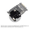 Picture of NGFF M Key to M.2 NVME SSD Enclosure, 2.5 inch SSD Hard Disk Box, NGFF M.2 NVMe PCIE 4.0 x 4 SATA 6G U.2 SFF8639, Easy to Installation.(PH416BOX 1PCS)