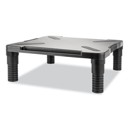 Picture of Innovera IVR55010 13.13 in. x 13.5 in. x 4 in. Single Level Monitor Riser - Black