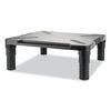 Picture of Innovera IVR55010 13.13 in. x 13.5 in. x 4 in. Single Level Monitor Riser - Black