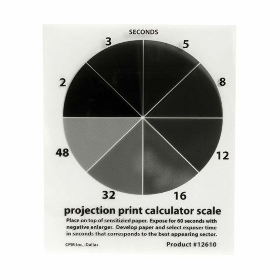 Picture of Adorama Delta Enlarging Print Projection Scale Exposure Aid, 4x5 Size