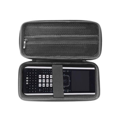 Picture of Travel Storage Bag Travel Charger Travel Organizer Bags ti 84 graphing Calculator Carrying ti84 Plus Calculator Zipper case ti 83 Travel Bag Kits Calculator Bag Tote Bag Ce Digital