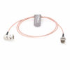 Picture of SZRMCC SDI Video Cable BNC to Right Angle BNC Male 3G HD SDI Cable RG179 75ohm Slim Flex Coaxial RF Cable for ARRI RED Blackmagic Cameras Atomos SmallHD Monitor (2m)