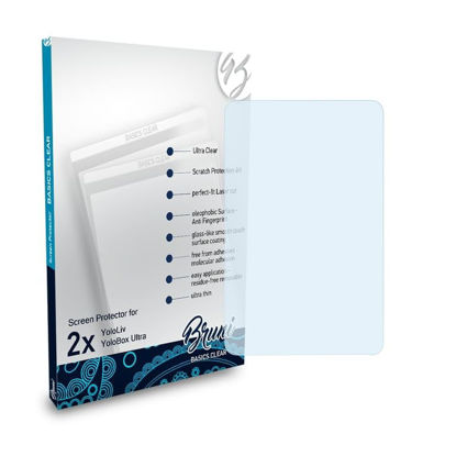 Picture of Bruni Screen Protector compatible with YoloLiv YoloBox Ultra Protector Film, crystal clear Protective Film (2X)