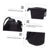 Picture of SHOWERORO 4pcs Lens Barrel Storage Bag Camera Lens Hard Case Camera Lens Case Camera Body Pouch Hanging Camera Lens Holder Flex Shot Slr Camera Lens Bag Neoprene Box