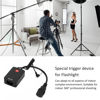 Picture of ASHATA Flash Trigger Kit,AC110‑240V 4-Channel 1/250s Wireless Studio Flash Trigger,Remote Flash Trigger Receiver with Conversion Head,for Canon/for Nikon/for Sony