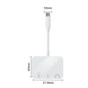 Picture of Type-C Sound Card, Multi-Port USB-C 3.5mm Audio Interface for Earphone Speaker Computers Accessory