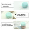 Picture of GLEAVI 12pcs Phone Screen Wiper Pouch Microfiber Cleaning Cloth - Macaron Shape & Screen Cleaner Keychain Portable Glasses Eyeglass Brush(Pink,Blue,Green,Khaki)
