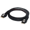 Picture of Cablecc PCI-E Slimline SAS 4.0 SFF-8654 4i 38pin Host to SFF-8654 Slim SAS Target Cable 50cm