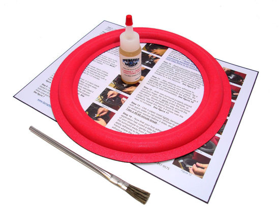 Picture of Springfield Speaker 10" Single Foam Surround Edge Repair Kit - 1 Speaker Kit - Compatible with Cerwin Vega 101W-2, 101W2, 101-W2, 102-WT, 102WT, 240-SE, 240SE, 250-SE, 250SE, AT-10, AT10, Many More