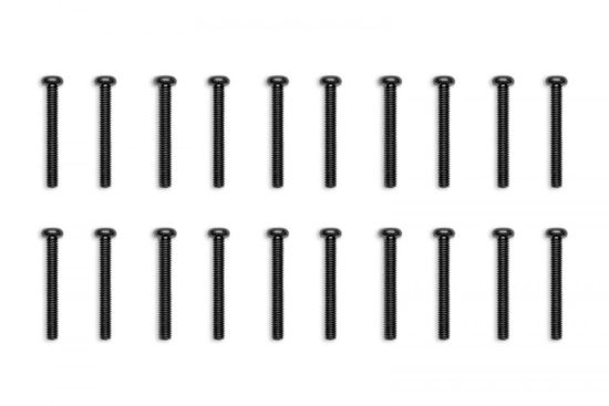Picture of EKWB EK-Loop Phillips Head Screw Set, M4x30mm, Black, 20-pack