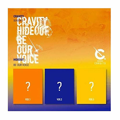 Picture of Cravity Season3. Hideout: Be Our Voice Version.2 CD+132p PhotoBook+1p Sticker+1p Polaroid+Tracking Kpop Sealed