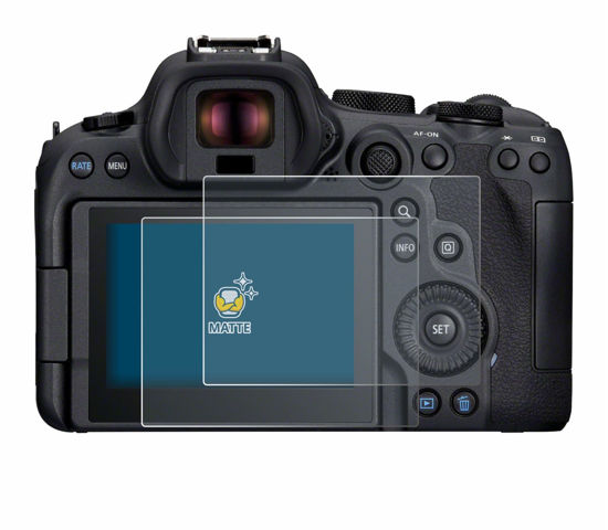 Picture of BROTECT 2-Pack Screen Protector Anti-Glare for Canon EOS R6 Mark II Screen Protector Matte, Anti-Fingerprint Protection Film