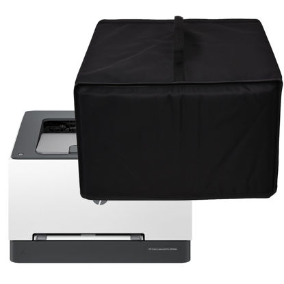 Picture of Printer Cover Anti-Static Heavy Duty Heat-resistant Waterproof Dust Protective Printer Cover Case for HP Color Laserjet Pro 3201dw/M255dw/Brother HL-L3220CDW/HL-L3280CDW Wireless Printer (Black)