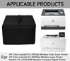 Picture of Printer Cover Anti-Static Heavy Duty Heat-resistant Waterproof Dust Protective Printer Cover Case for HP Color Laserjet Pro 3201dw/M255dw/Brother HL-L3220CDW/HL-L3280CDW Wireless Printer (Black)