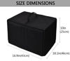 Picture of Printer Cover Anti-Static Heavy Duty Heat-resistant Waterproof Dust Protective Printer Cover Case for HP Color Laserjet Pro 3201dw/M255dw/Brother HL-L3220CDW/HL-L3280CDW Wireless Printer (Black)