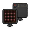 Picture of QIUNI IR49S Mini IR Night Vision Light Infrared Photography Light for Video Camera Camcorder Built-in Rechargeable Battery with 3 Cold Shoe Mount for Vlog Video Recording