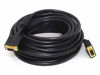 Picture of Monoprice 103590 Super VGA Male to Male CL2 Rated Video Cable with Ferrites, Black, 35-Feet