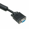 Picture of CableWholesale VGA Extension Cable SVGA Male to Female HD15 Male to HD15 Female Double Shielded Monitor Video Coaxial Cable with Ferrite core for PC Laptop Projector Video, Black, 25 feet